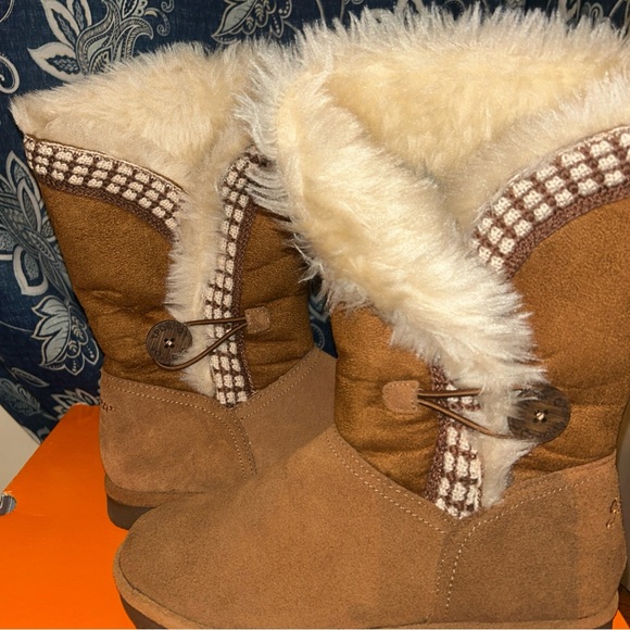 Sporta iris tan fur lined boot 7.5 - Picture 2 of 10